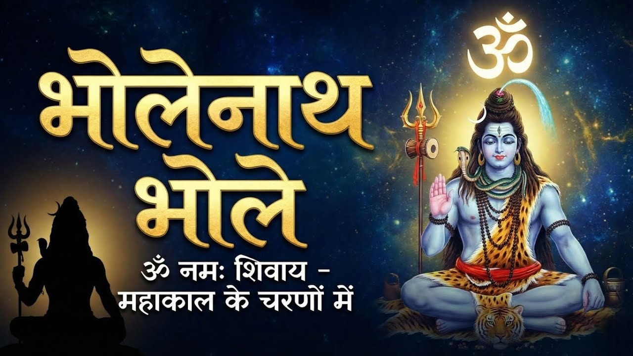 🎵 भोलेनाथ भोले | Om Namah Shivaya | Powerful Mahadev Bhajan | Bhakti Song 2026”🕉️ 