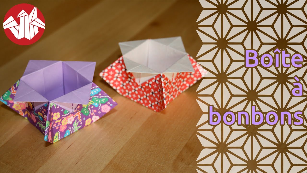 Origami - Boîte à bonbons de Katrin Shumakov [Senbazuru]