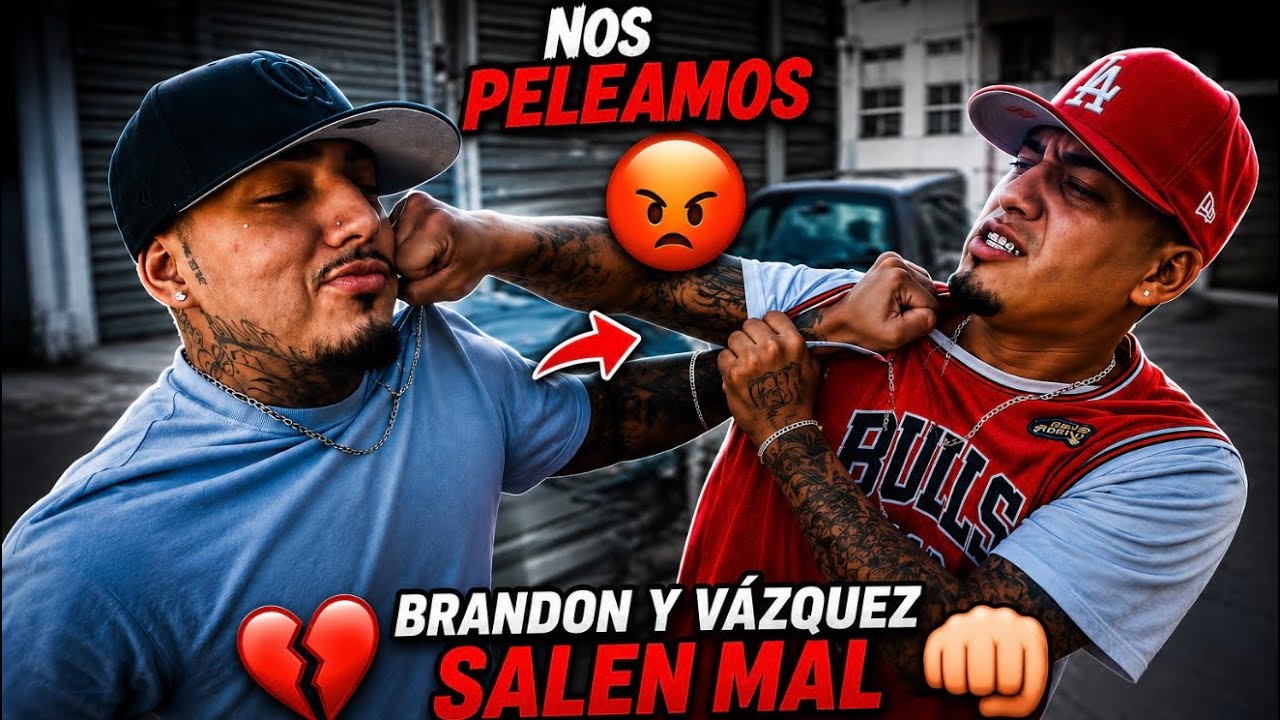 BRANDON AND V&Aacute;ZQUEZ FIGHT, EVERYTHING ENDS BADLY | Brandon and Luciano