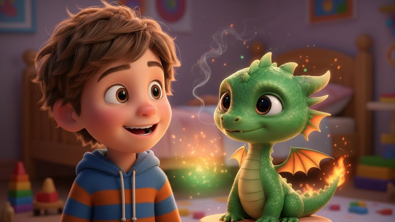Ek Secret Dragon 🐉🔥 | The Ember Friend | Kids Animation Story | 
