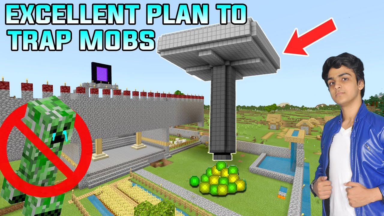 MOB XP FARM | BIGGEST TRAP FOR MOBS  | MINECRAFT TELUGU DOST GAMEPLAY #10