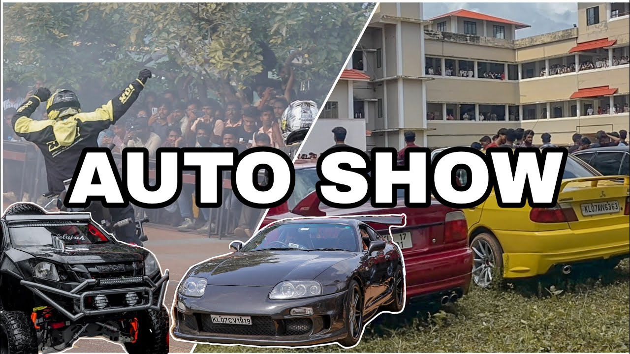 AUTO SHOW | M-DIT collge | #babsmonstertruck #supra #dbz