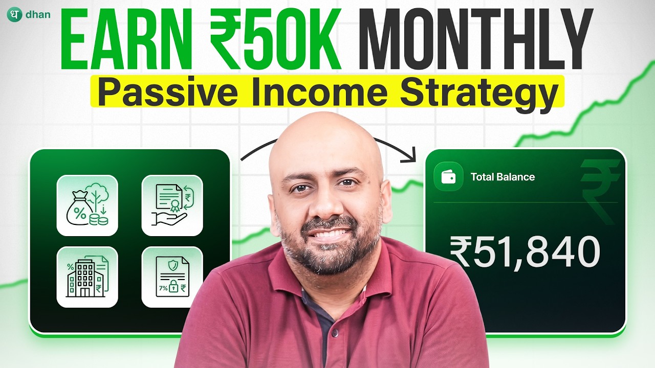 How to Generate ₹50,000 Passive Income Every Month (Step-by-Step)
