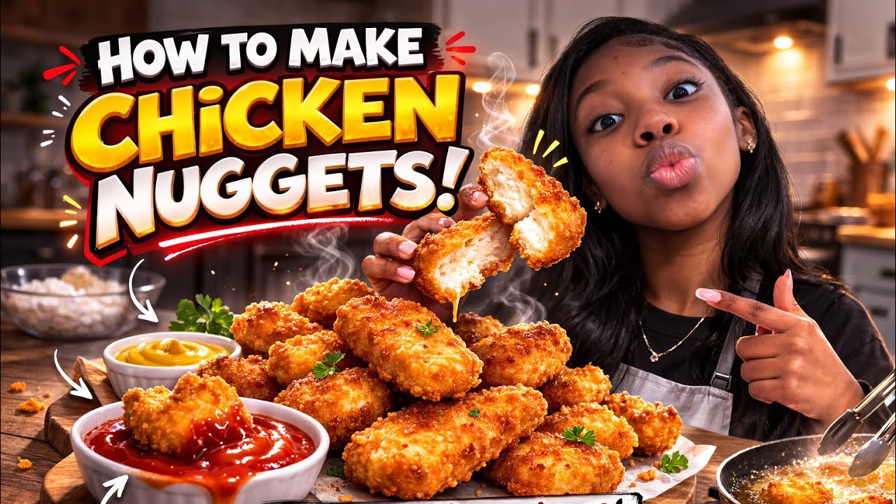 I Made Chicken Nuggets From Scratch… And They’re BETTER Than McDonald’s 👀