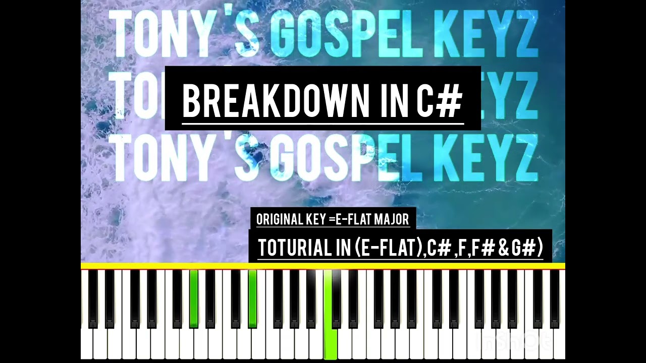 How to play||🎹When I remember what the lord has done || #pianolesson #piano
