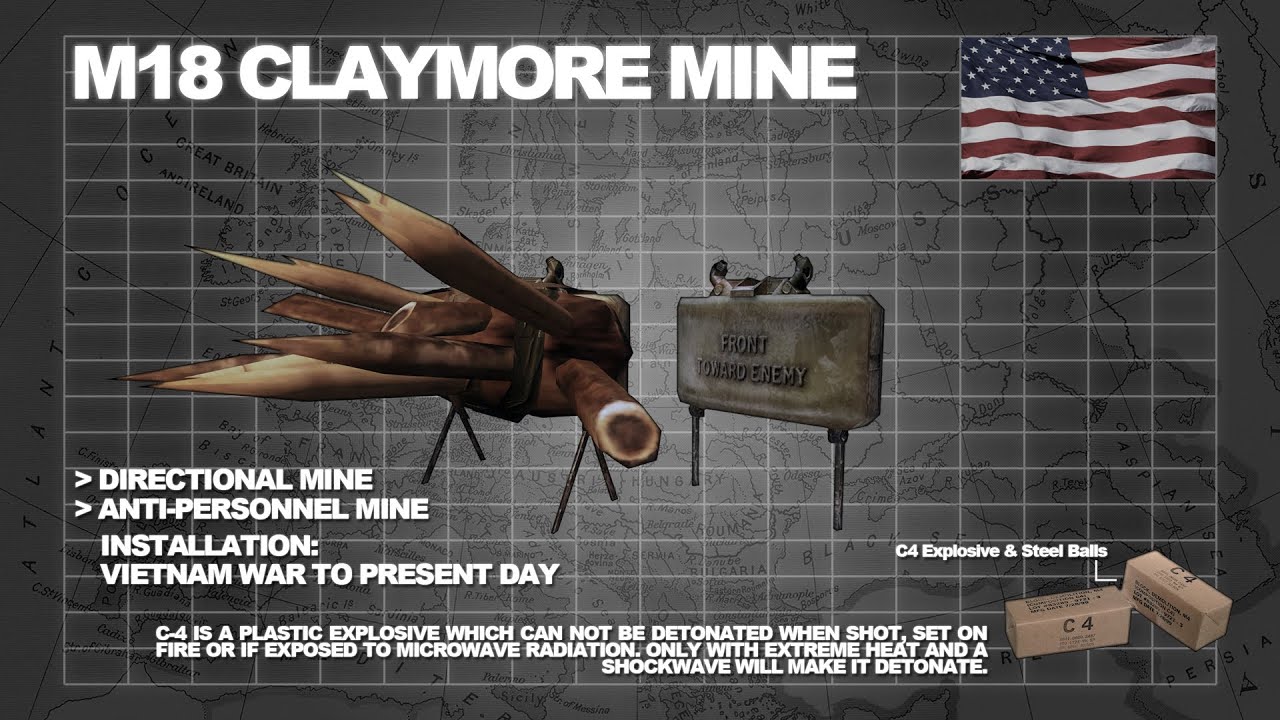 Bouncing Betties, Claymores and Spikemores...