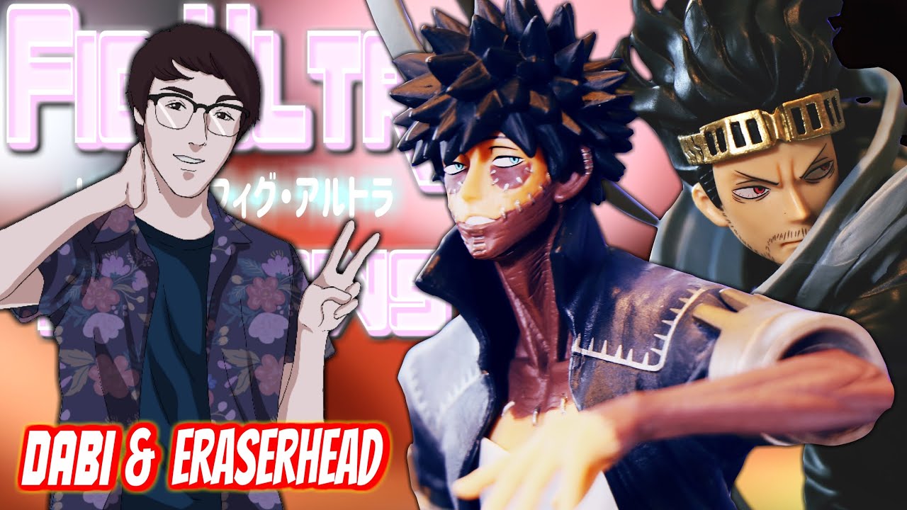 Dabi & Eraserhead︱My Hero Academia BanPresto Review︱Fig Ultra Reviews
