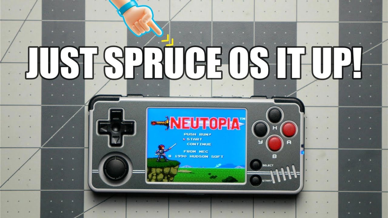 Miyoo A30 SPRUCE OS Much Better
