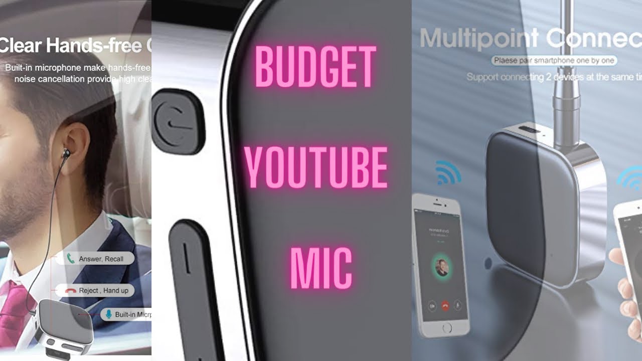 Best Budget Wireless Mic for YouTube Videos ,affordable MIC VeeDee J21 @techreview9694