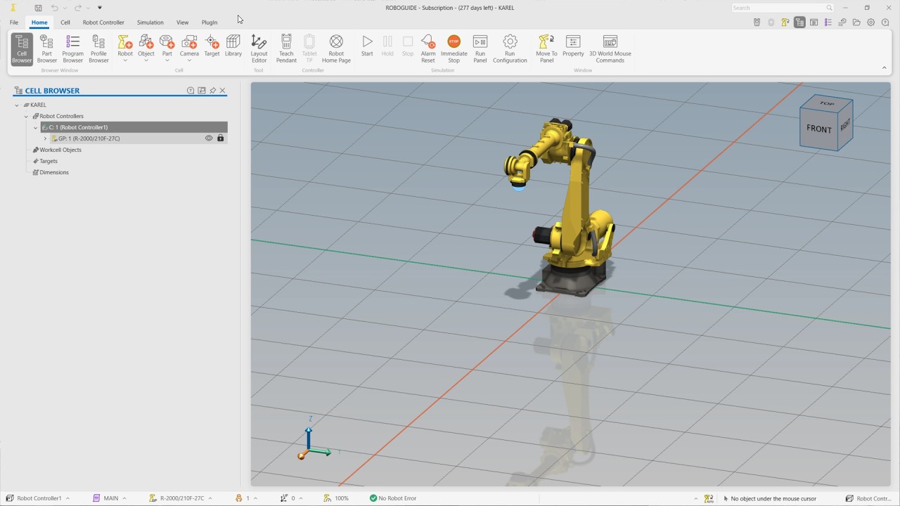 Программирование на Python для RoboGuide V10 &mdash; Как получить доступ к DIO с помощью пакета Robotif