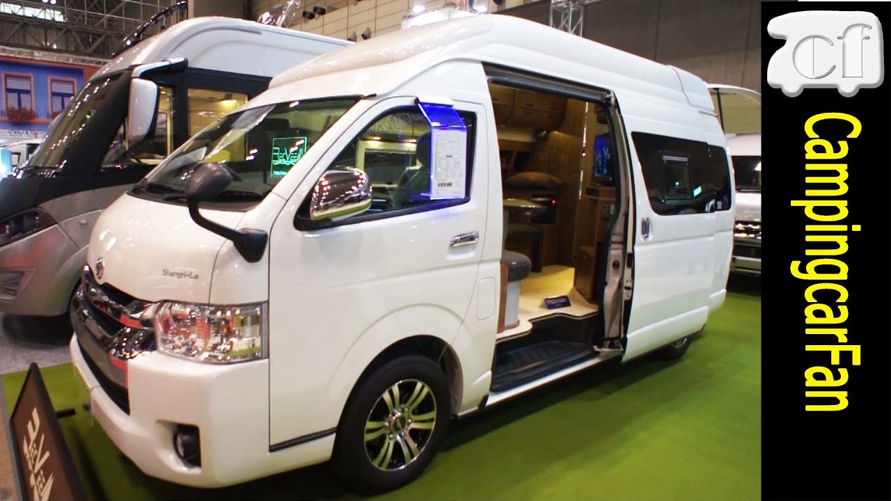 【シャングリラⅡ：レクビィ】エアコン標準装備でお洒落なインテリアのスーパーハイルーフバンコン Japanese campervan camping car