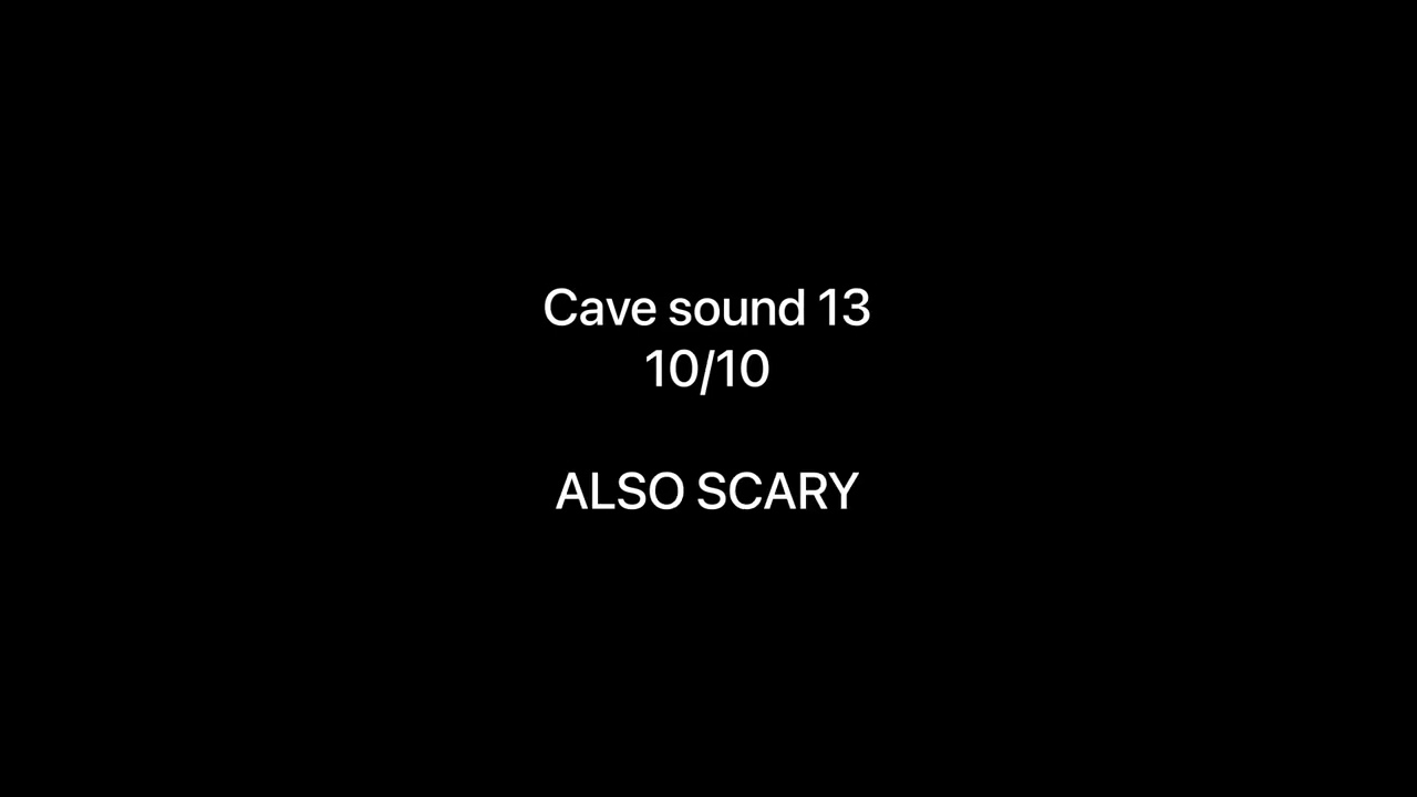 Rating Minecraft Cave Sounds