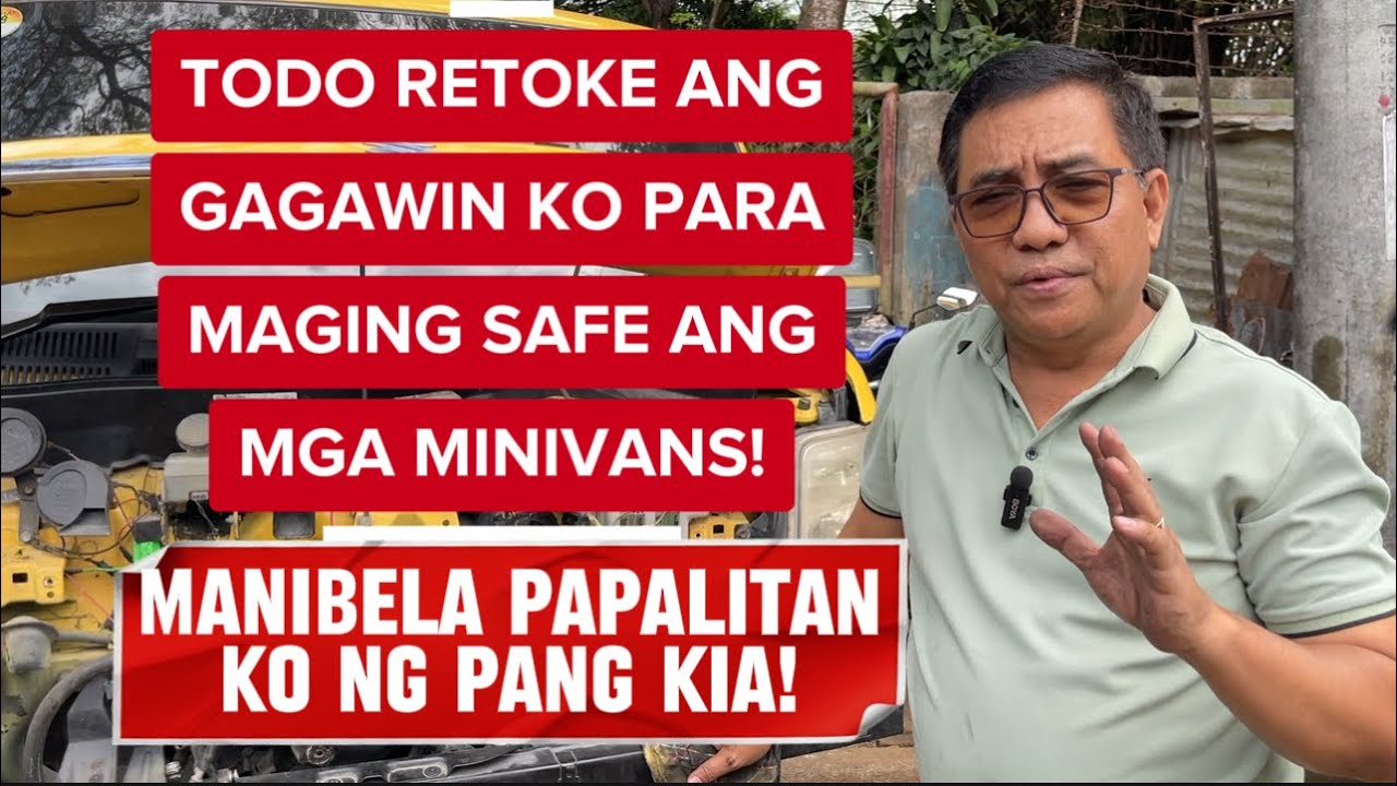 PROJECT PALIT MANIBELA! PARA MAGING SAFE ANG EVERY WAGON!GRABENG GASTOS ANG INABOT NG MINIVAN!