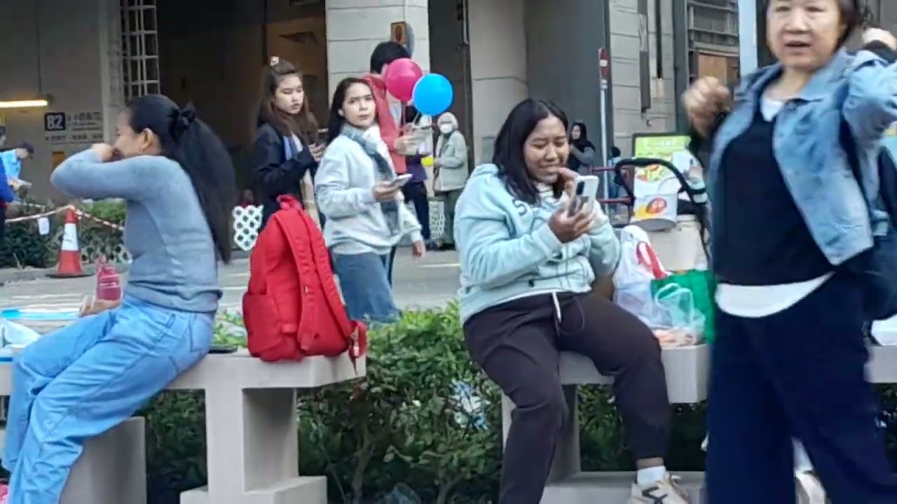 GANYAN  KAMING  MGA OFW DITO SA HONGKONG  TAMBAY KAPAG DAYOFF #viral  #highlights 