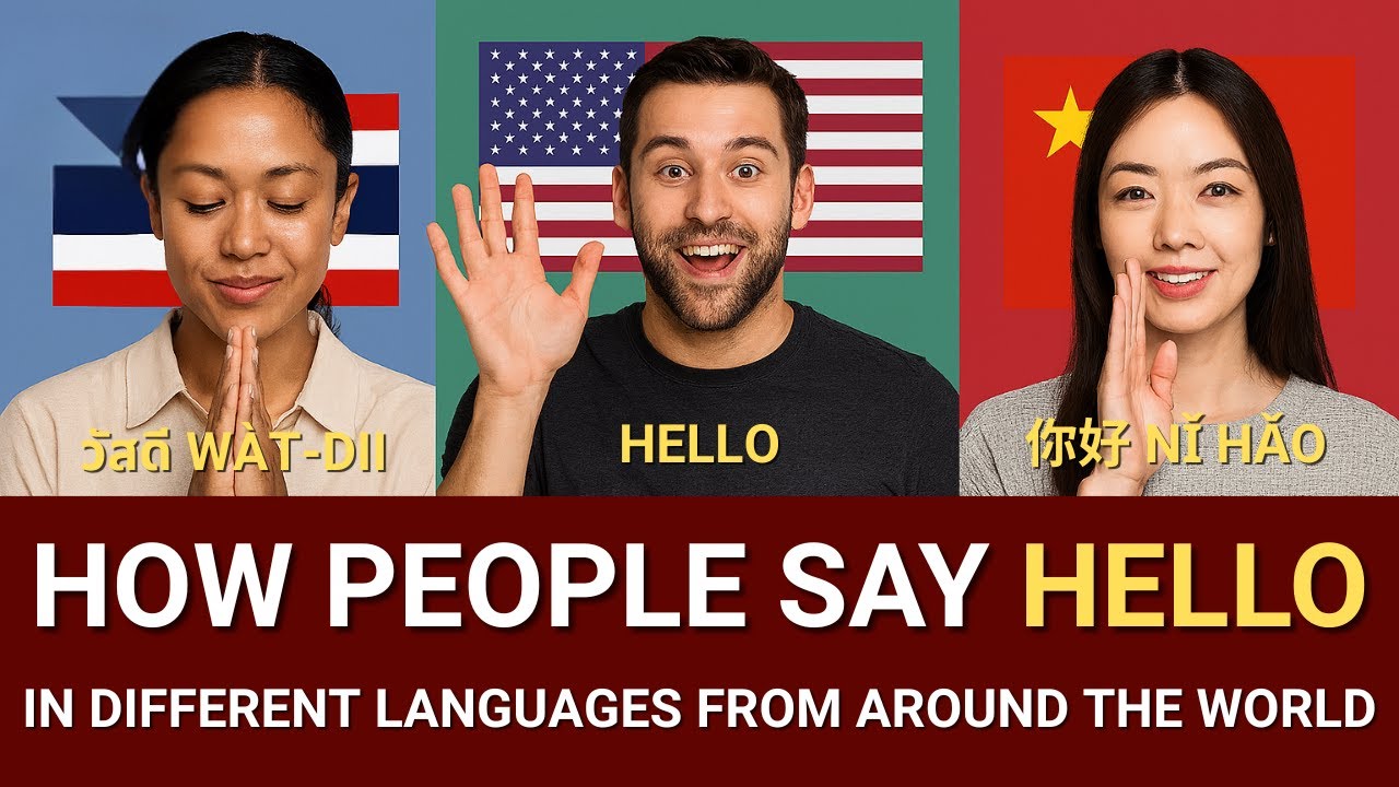 How to Say Hello in 50 Different Languages | Timeline Trek 50