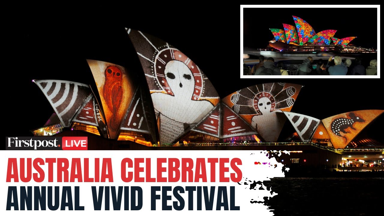 LIVE: Sydney Opera House Illuminates to Celebrate Annual Vivid Festival | N18G