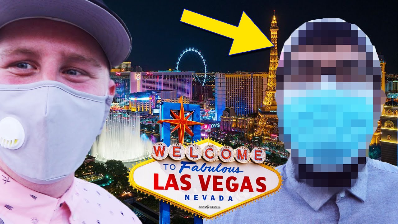 HE SURPRISED US IN THE MIDDLE OF LAS VEGAS! | Kleschka Vlogs