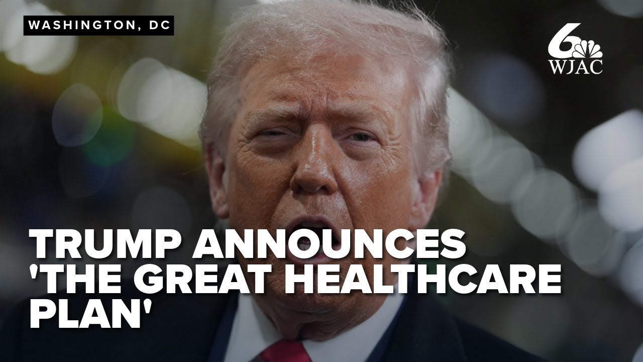 FULL: Trump announces 'The Great Healthcare Plan' promising direct cash to Americans for coverage