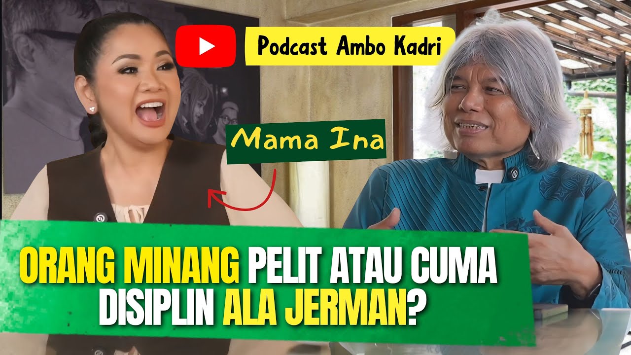 ORANG MINANG PELIT ATAU CUMA DISIPLIN ALA JERMAN?! Vina Panduwinata & Kadri Bongkar Stereotip.