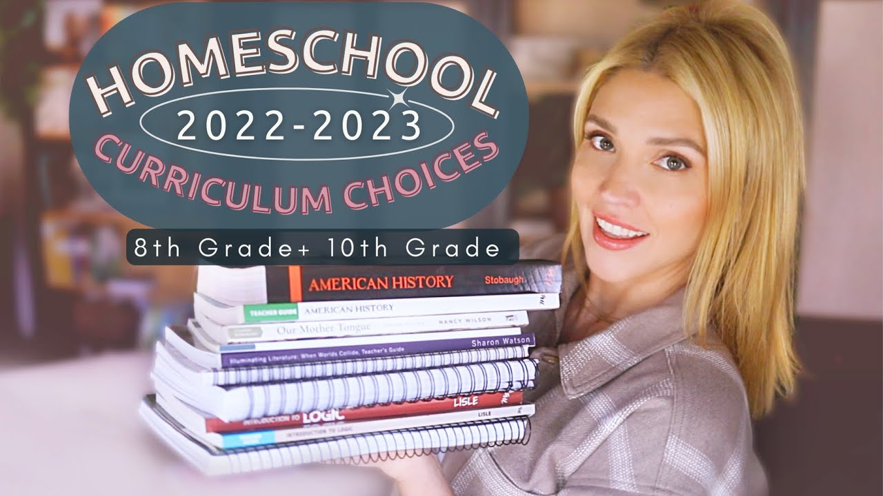 ✨ NEW ✨Homeschool Curriculum Choices 2022-2023 // Middle + High School!