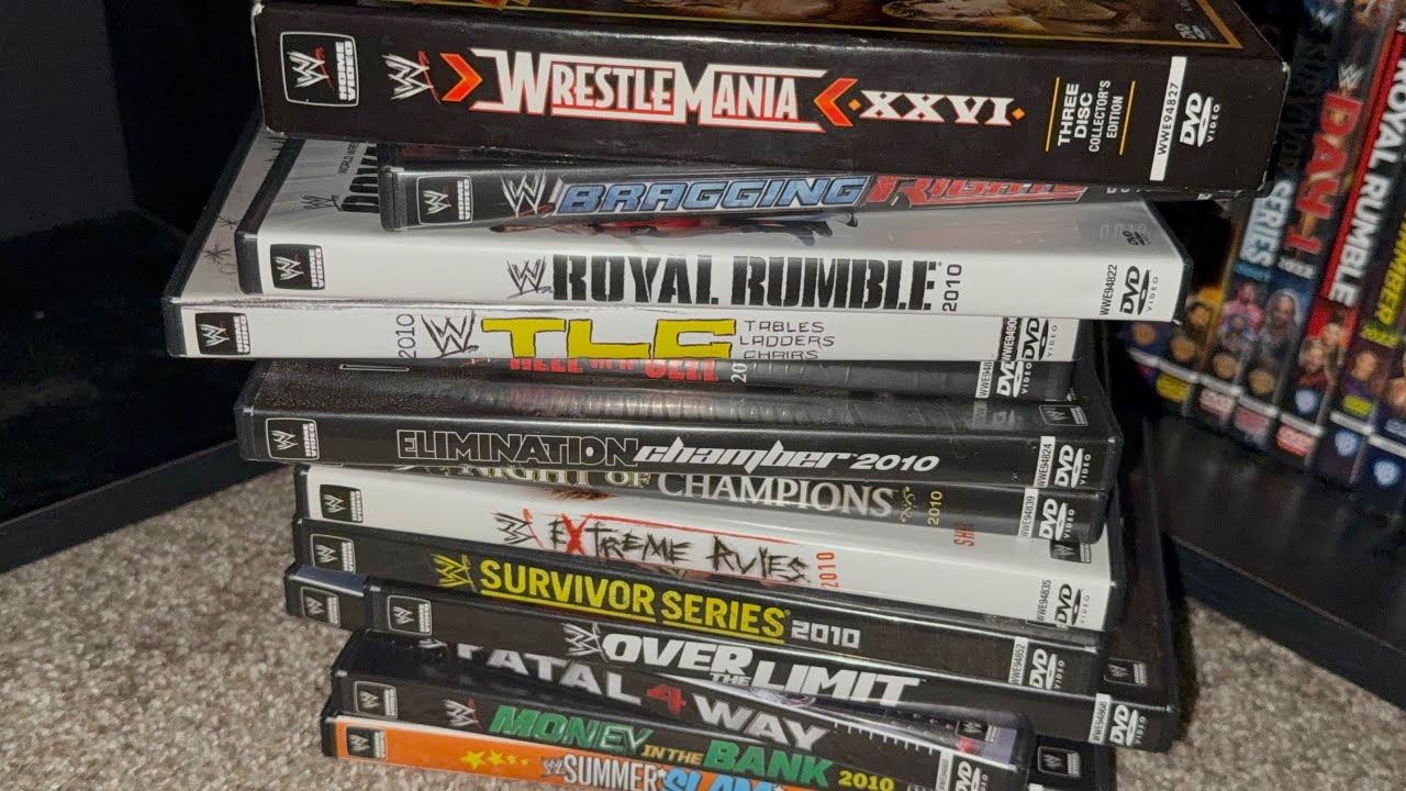 Рейтинг всех обложек DVD WWE 2010 PPV