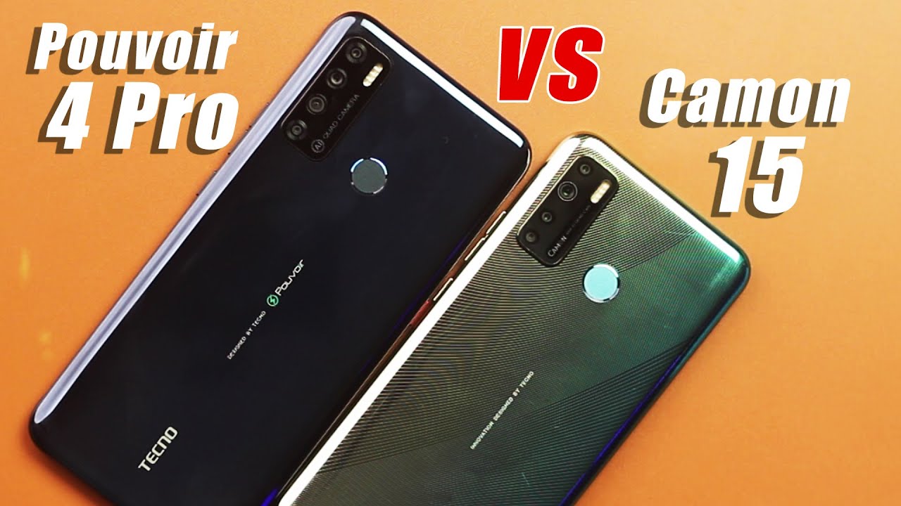 TECNO Pouvoir 4 Pro vs Camon 15: Which Should You Buy?