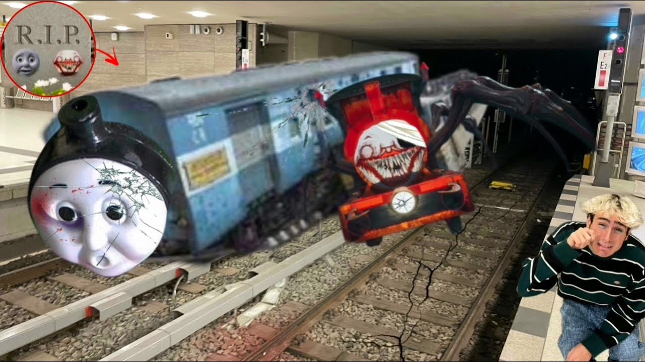 THOMAS E CHOO CHOO CHARLES SONO MORTI..?! 😰💀 *treni paurosi*