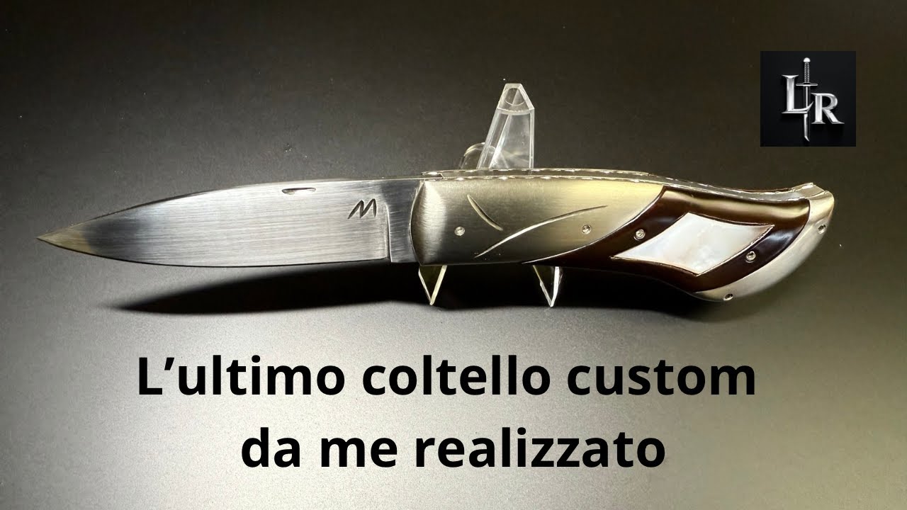L&rsquo;ultimo coltello custom da me realizzato , con manutenzione .