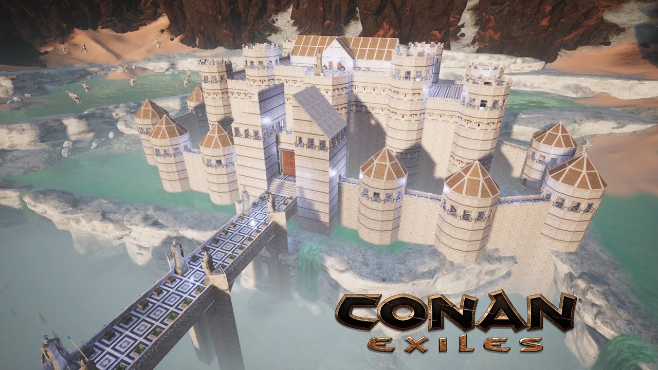 Conan Exiles - Palace of Aquilonia (Speed Build)