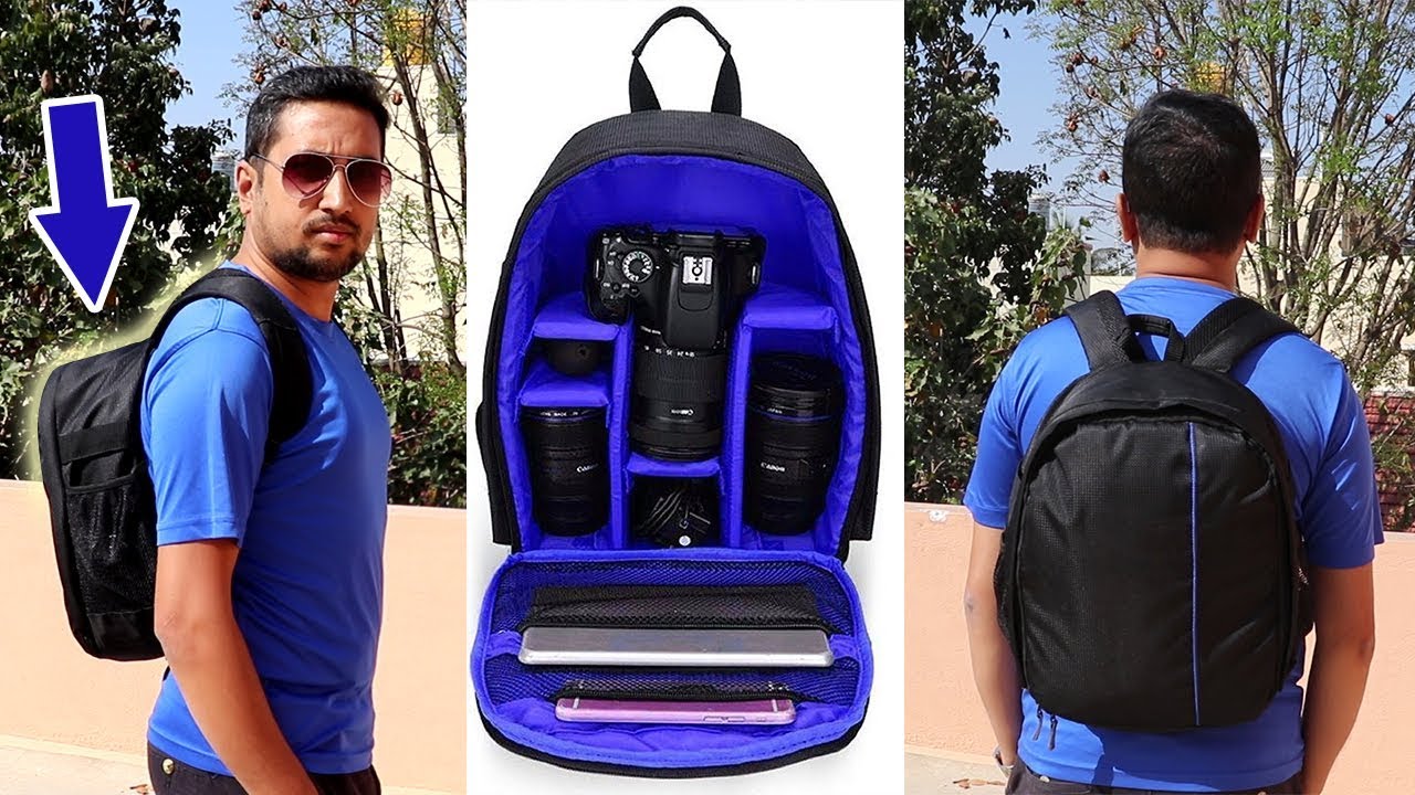Double DSLR Camera Bag in just Rs 745 | Best Camera Backpack 2020 You Must Have, For Vlogging Camera