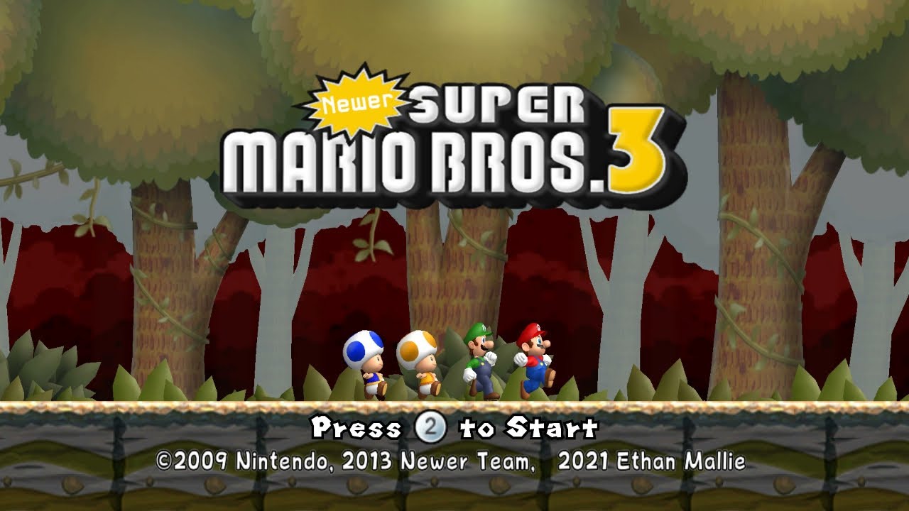 Newer Super Mario Bros 3.Wii
