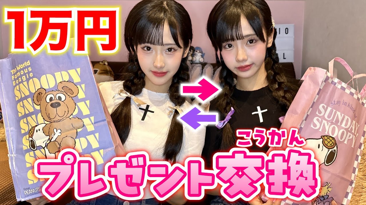 【誕プレ】小学生双子がガチで欲しい誕生日プレゼント交換！【あいみお】