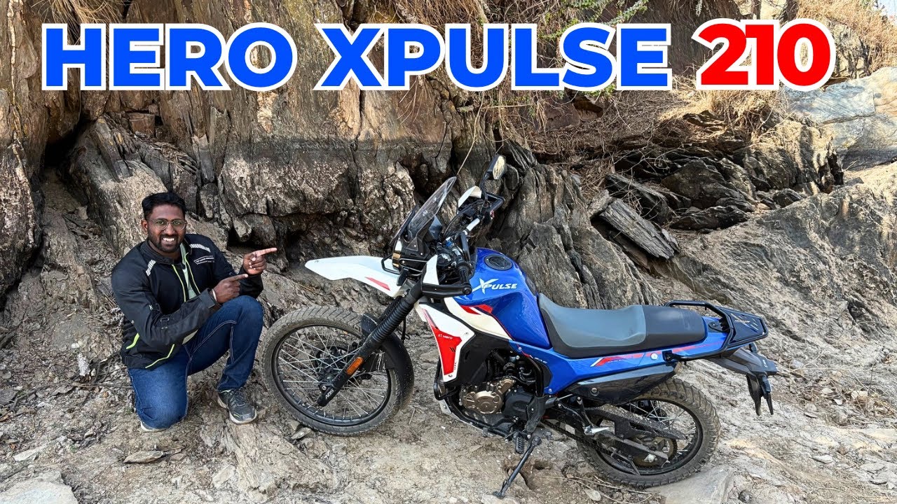 Hero Xpulse 210 with Updated Features - First Impression and Review
