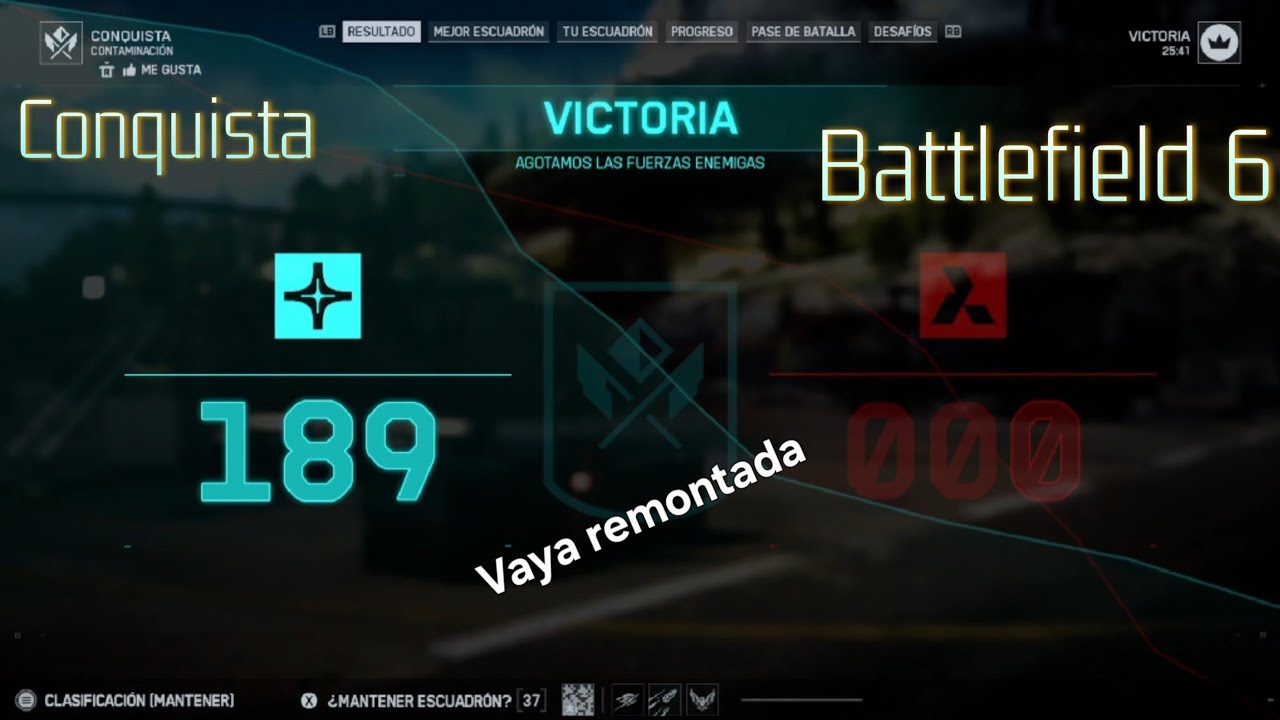 Remontada | Battlefield 6 Gameplay Conquista 