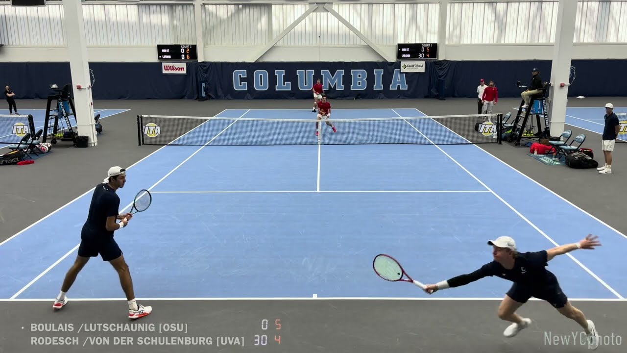 Boulais/Lutschaunig (Ohio State) vs Rodesch/Von Der Schulenburg (Virginia)