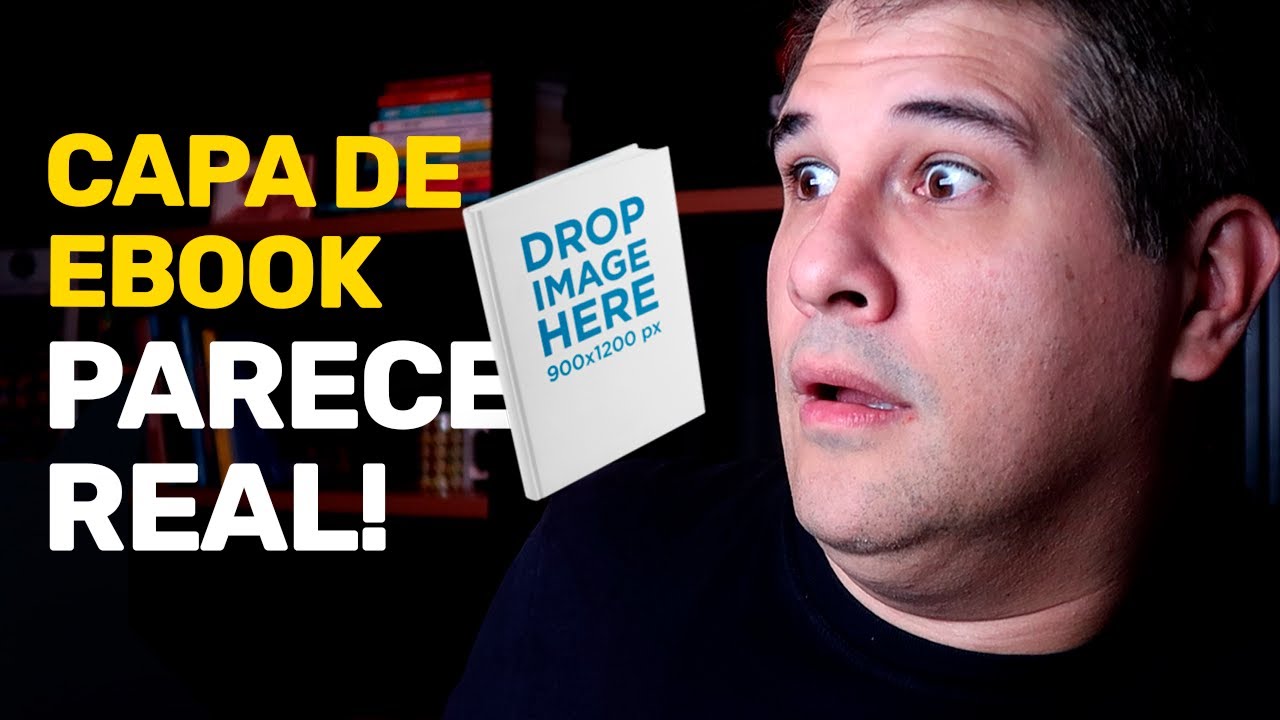 Como Criar Capa de Ebook 3D Realístico (Mockup Fácil e Grátis!)