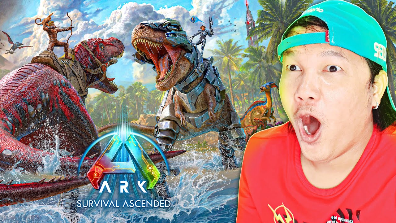 ARK Survival 2024បានមកដល់ហើយ😱! ARK Survival Ascended Cambodia Part 1