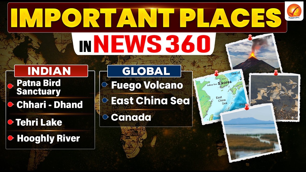 Places in News UPSC 2025-26 I UPSC Prelims 2026 I Geography in News I Feb 1st Week