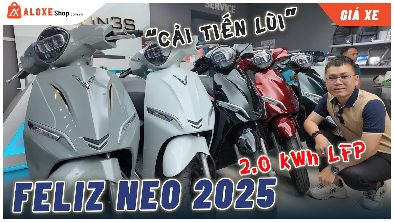 Xe điện Vinfast Feliz Neo 2025 c&oacute; lẽ đ&acirc;y l&agrave; cải tiến l&ugrave;i? Alo Xe