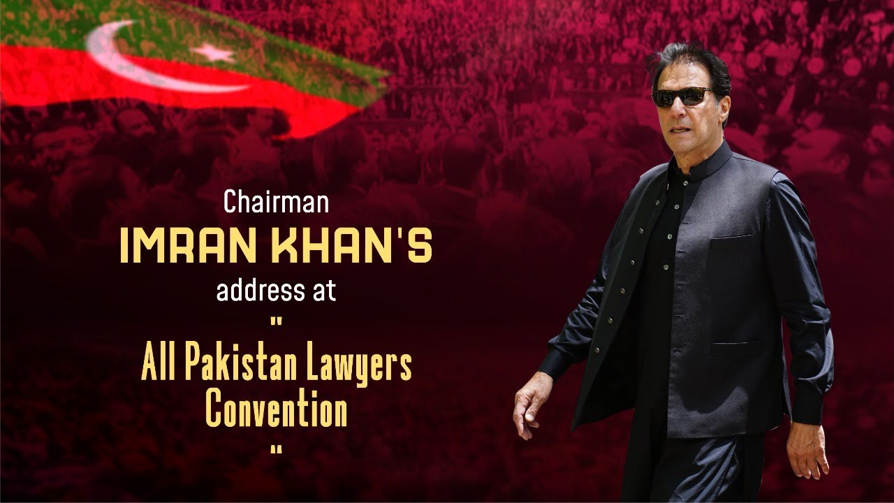 🔴 LIVE | Chairman PTI Imran Khan's Address at All Pakistan Lawyers Convention in Lahore
