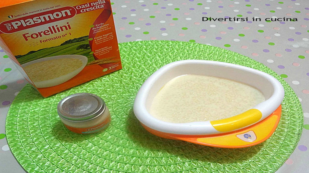 Ricetta seconda Pappa (cena)  6 mesi