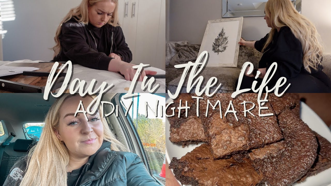 Day In The Life // Having A DIY Nightmare, Making Brownies & More!