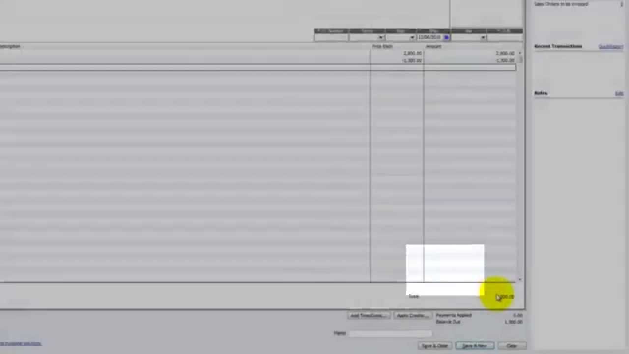 QuickBooks Tutorial - How to record Donated Services in QuickBooks