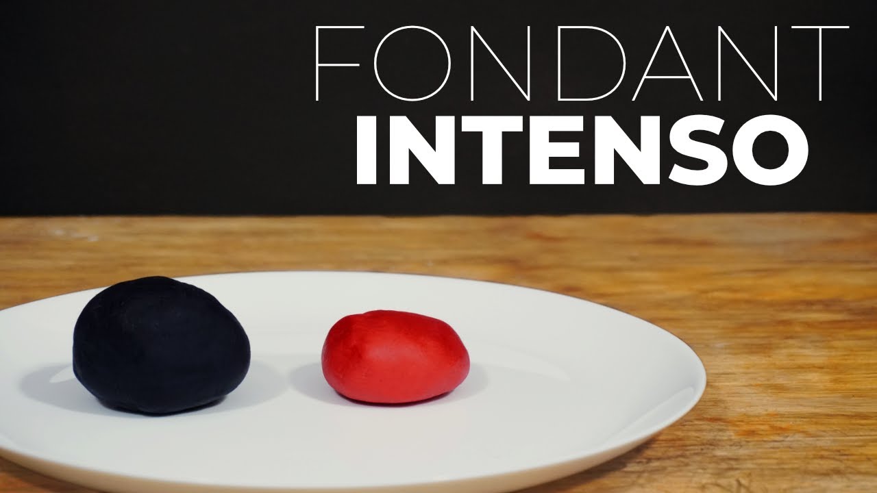 🔥 Cómo pintar FONDANT color intenso (NEGRO Y ROJO) | FonQui
