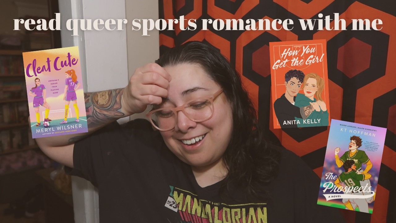 am I into sports now?? | romance reading vlog