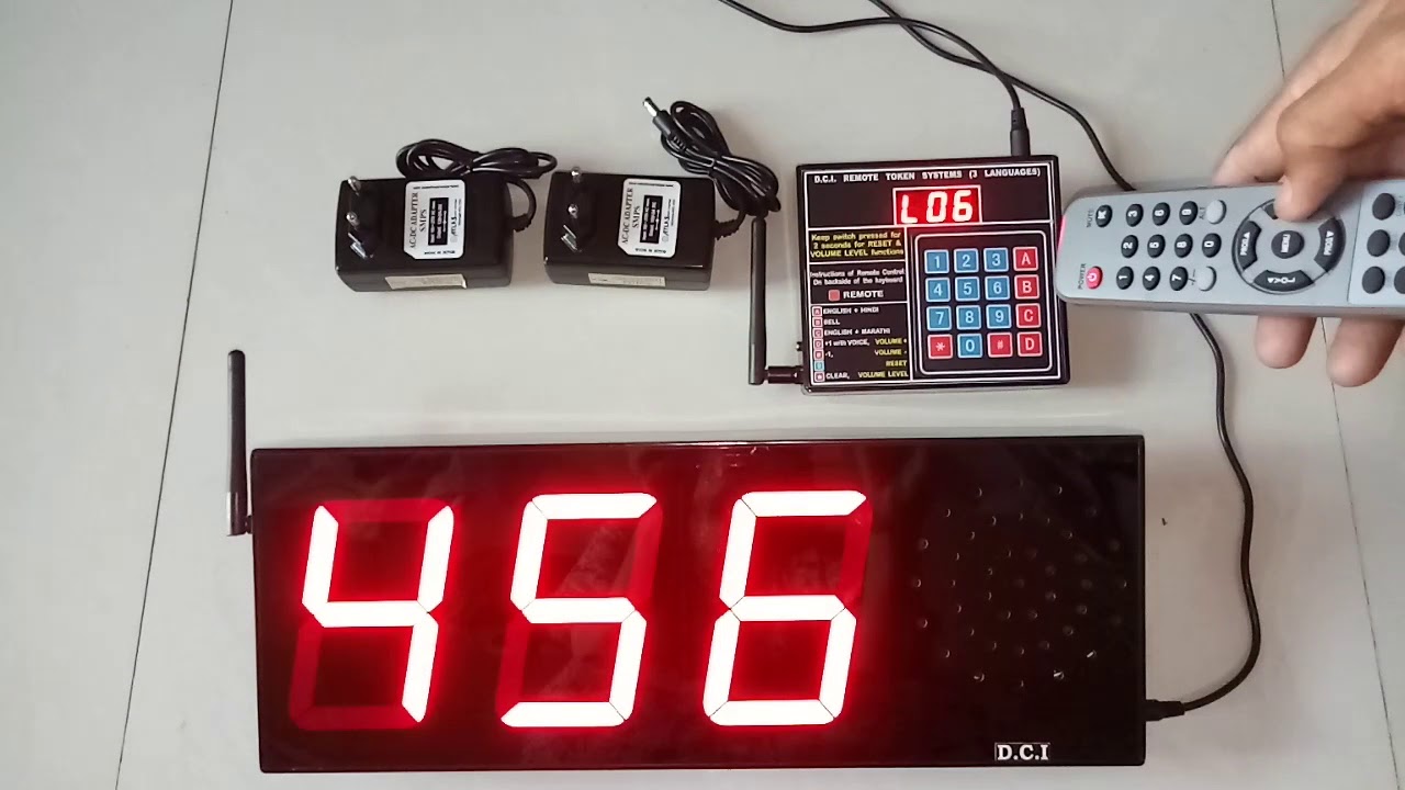 Wireless Token Display