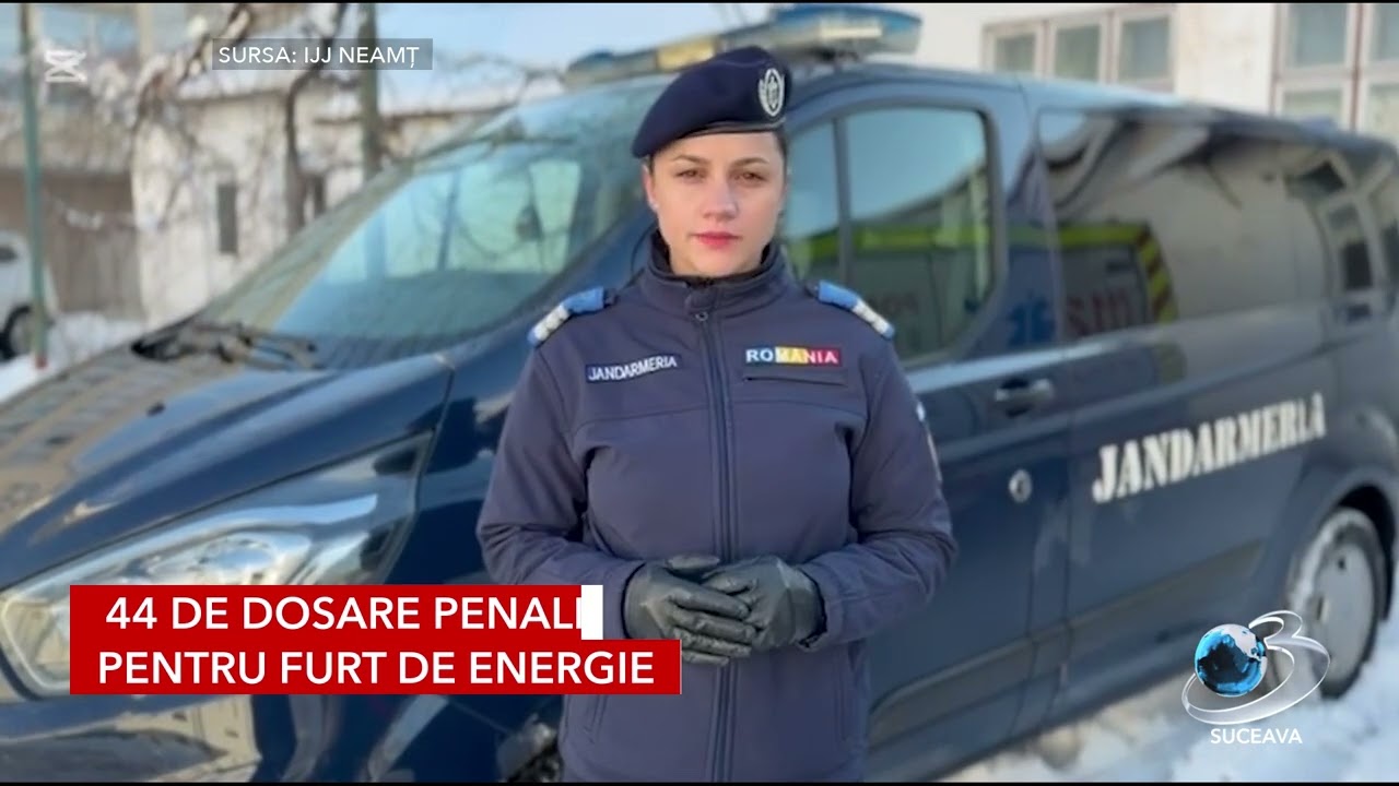 44 de dosare penale pentru furt de energie