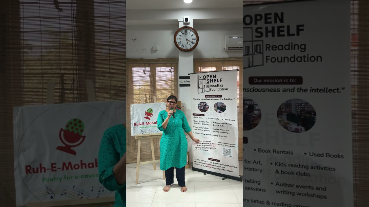 Song and Poetry Recitation Gargi| February Open Mic| Indore | Ruh-E-Mohabbat