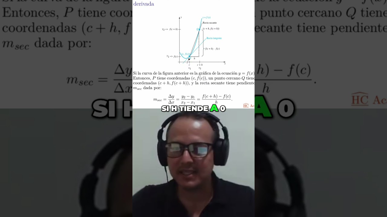 Pendiente Tangente vs Secante  ¡La Conexión Secreta Revelada!