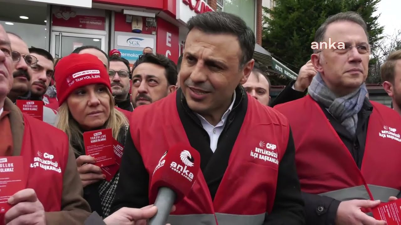 CHP İstanbul İl Başkanı Özgür Çelik, açıklama yapıyor | İstanbul